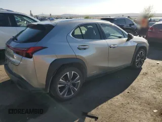 2020 Lexus UX 250h with VIN JTHP9JBHXL2025623, listed as a Copart auction lot 52387535 with 29,775 mi miles and Salvage title. Bid and sale history available at DreamBid. Image 3.