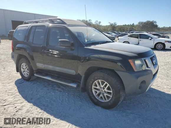 2015 Nissan Xterra S with VIN 5N1AN0NU2FN650814, listed as a Copart auction lot 82827764 with 151,429 mi miles and Salvage Title. Bid and sale history available at DreamBid. Image 4.