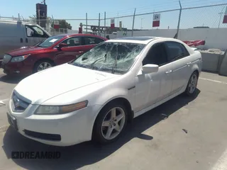 2004 Acura TL with VIN 19UUA66244A008050, listed as a IAAI auction lot 40024854 with 1 mi miles. Bid and sale history available at carsss.com. Image 2.
