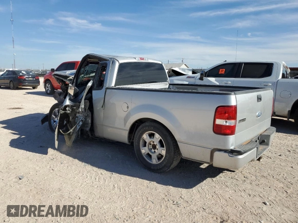 2007 Ford F-150 XL with VIN 1FTRF12227NA80070, listed as a Copart auction lot 51455095 with Not provided miles and Salvage title. Bid and sale history available at DreamBid. Image 2.