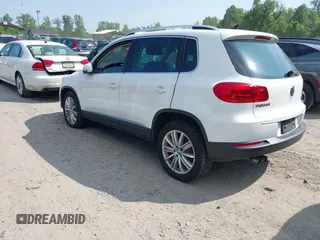 2012 Volkswagen Tiguan SEL with VIN WVGAV7AX5CW517186, listed as a IAAI auction lot 42177269 with 142,285 mi miles and . Bid and sale history available at DreamBid. Image 3.