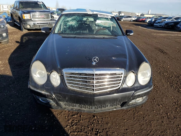 2007 Mercedes-Benz E 550 with VIN WDBUF90X57X213589, listed as a Copart auction lot 46580785 with 175,186 mi miles and Non Repairable. Bid and sale history available at carsss.com. Image 5.