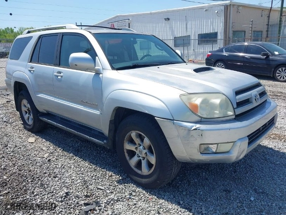 2004 Toyota 4Runner SR5 with VIN JTEBU14R448015129, listed as a IAAI auction lot 42040611 with 243,818 mi miles. Bid and sale history available at carsss.com. Image 1.