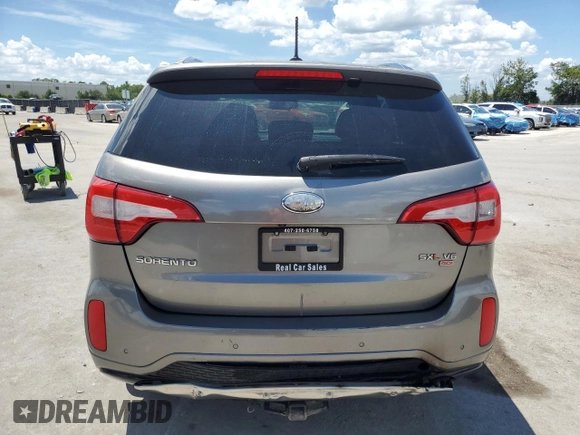 2014 Kia Sorento SX Limited with VIN 5XYKWDA71EG475877, listed as a Copart auction lot 61130985 with 183,941 mi miles and Salvage title. Bid and sale history available at DreamBid. Image 6.