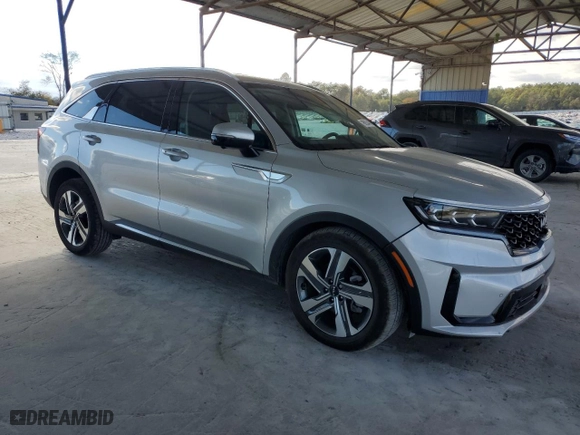 2024 Kia Sorento Hybrid SX Prestige with VIN KNDRKDLGXR5248774, listed as a Copart auction lot 79693344 with 10,669 mi miles and Salvage Title. Bid and sale history available at carsss.com. Image 4.