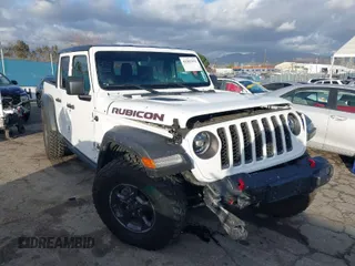 2023 Jeep Gladiator Rubicon with VIN 1C6JJTBG5PL566958, listed as a IAAI auction lot 41583355 with 18,568 mi miles. Bid and sale history available at carsss.com. Image 1.