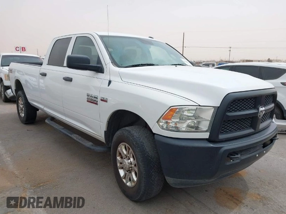 2014 Ram 2500 Tradesman with VIN 3C6TR5HT9EG260650, listed as a IAAI auction lot 41786278 with 107,222 mi miles. Bid and sale history available at carsss.com. Image 1.