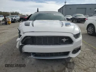 2017 Ford Mustang GT Premium with VIN 1FATP8FF7H5210716, listed as a Copart auction lot 44013595 with 49,092 mi miles and Salvage title. Bid and sale history available at DreamBid. Image 5.