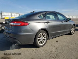 2019 Ford Fusion SE with VIN 3FA6P0HD4KR178502, listed as a Copart auction lot 46633105 with 43,904 mi miles and Salvage Title. Bid and sale history available at carsss.com. Image 3.