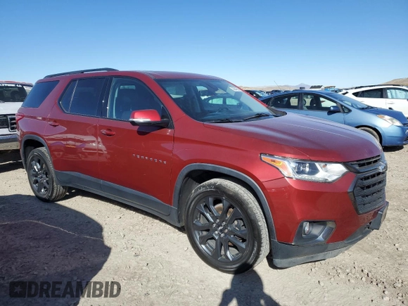 2019 Chevrolet Traverse RS with VIN 1GNEVJKW7KJ226510, listed as a Copart auction lot 46842685 with 108,426 mi miles and Salvage Title. Bid and sale history available at carsss.com. Image 4.