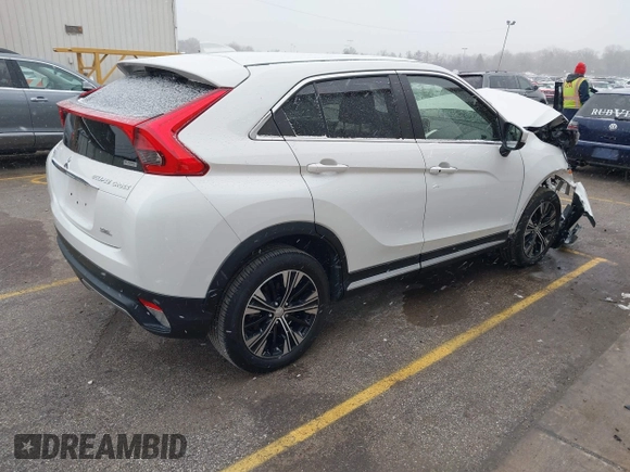 2019 Mitsubishi Eclipse Cross SE with VIN JA4AT5AA9KZ011622, listed as a IAAI auction lot 40920892 with 33,669 mi miles and . Bid and sale history available at DreamBid. Image 4.