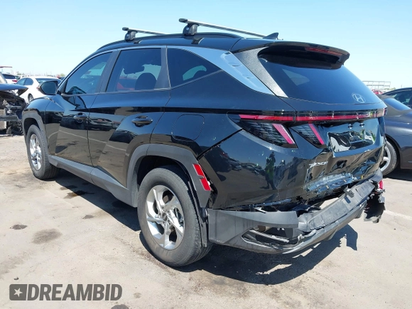 2023 Hyundai Tucson SEL with VIN 5NMJBCAE1PH208473, listed as a IAAI auction lot 42014345 with 29,461 mi miles. Bid and sale history available at carsss.com. Image 3.