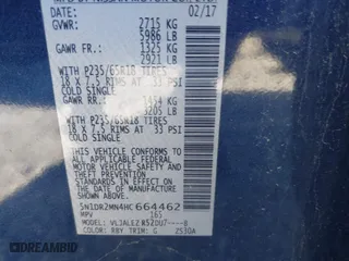 2017 Nissan Pathfinder SV with VIN 5N1DR2MN4HC664462, listed as a IAAI auction lot 39923868 with 119,837 mi miles. Bid and sale history available at carsss.com. Image 17.