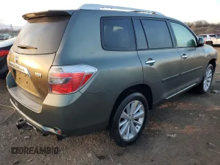 2009 Toyota Highlander Hybrid with VIN JTEEW41A492035706, listed as a Copart auction lot 83025164 with 245,728 mi miles and Salvage Title. Bid and sale history available at carsss.com. Image 3.