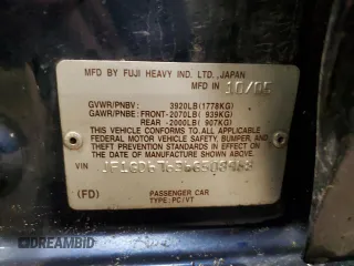 2006 Subaru Impreza i z VIN JF1GD67636G508968, wystawiony jako Copart lot #86688714 z przebiegiem 140 090 mil mil oraz Szkoda całkowita • Salvage title. Historia ofert i sprzedaży dostępna na DreamBid. Obrazek 12.