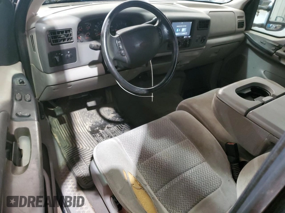2001 Ford Super Duty F-250 XL with VIN 1FTNX20L91EC42670, listed as a Copart auction lot 51915215 with 269,443 mi miles and Salvage Title. Bid and sale history available at carsss.com. Image 8.