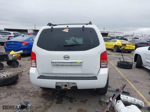2012 Nissan Pathfinder LE with VIN 5N1AR1NN6CC614408, listed as a IAAI auction lot 41243577 with 1 mi miles. Bid and sale history available at carsss.com. Image 16.
