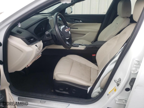 2023 Cadillac CT4 Premium Luxury with VIN 1G6DF5RK2P0122793, listed as a Copart auction lot 42668694 with 18,101 mi miles and Non Repairable. Bid and sale history available at carsss.com. Image 7.