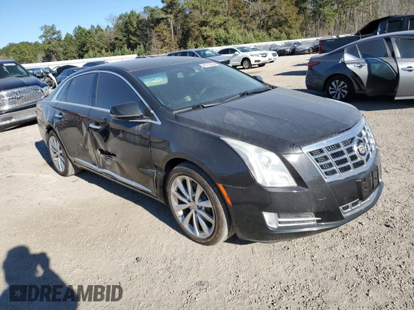 2013 Cadillac XTS Luxury with VIN 2G61P5S30D9219690, listed as a Copart auction lot 85733864 with 137,870 mi miles and Salvage Title. Bid and sale history available at DreamBid. Image 4.