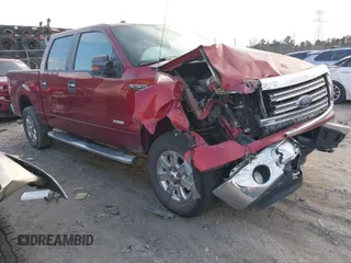 2013 Ford F-150 XL with VIN 1FTFW1ET7DFD91880, listed as a IAAI auction lot 41474291 with 177,202 mi miles. Bid and sale history available at carsss.com. Image 1.