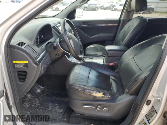 2012 Hyundai Veracruz Limited with VIN KM8NU4CC9CU194902, listed as a Copart auction lot 56713975 with 189,880 mi miles and Salvage title. Bid and sale history available at DreamBid. Image 7.