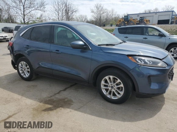 2020 Ford Escape SE with VIN 1FMCU0G69LUB67462, listed as a Copart auction lot 53034035 with 78,168 mi miles and Salvage title. Bid and sale history available at DreamBid. Image 4.