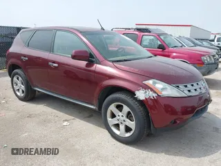 2005 Nissan Murano SL z VIN JN8AZ08W25W422525, wystawiony jako IAAI lot #41922432 z przebiegiem 88 060 mil mil oraz . Historia ofert i sprzedaży dostępna na DreamBid. Obrazek 1.