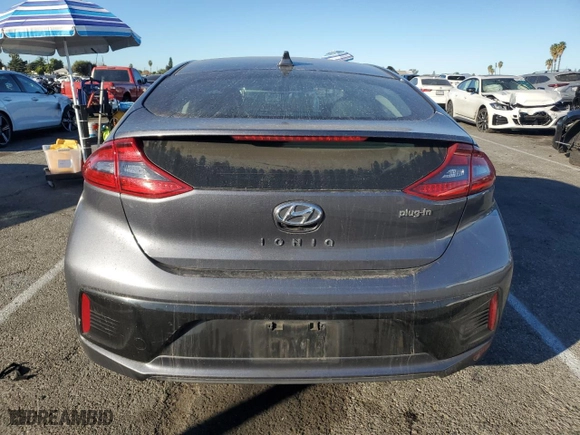 2018 Hyundai Ioniq Plug-In Hybrid with VIN KMHC65LD3JU060643, listed as a Copart auction lot 84837184 with 171,736 mi miles and Clean Title. Bid and sale history available at carsss.com. Image 6.