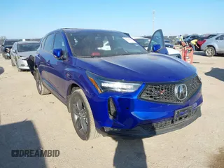 2022 Acura RDX w/A-Spec Package with VIN 5J8TC1H68NL005814, listed as a IAAI auction lot 41222256 with 32,585 mi miles and . Bid and sale history available at carsss.com. Image 1.