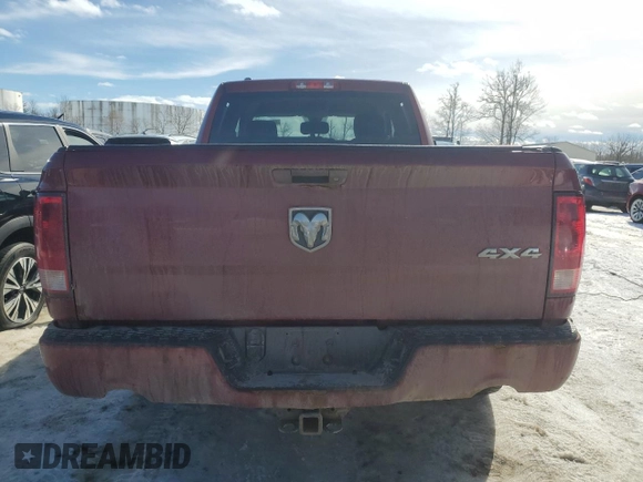 2014 Ram 1500 Tradesman with VIN 1C6RR7FT5ES132696, listed as a Copart auction lot 46034505 with 157,735 mi miles and Salvage Title. Bid and sale history available at carsss.com. Image 6.