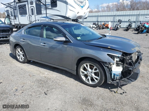 2014 Nissan Maxima 3.5 S with VIN 1N4AA5AP8EC483324, listed as a Copart auction lot 50504135 with 124,183 mi miles and Clean Title. Bid and sale history available at carsss.com. Image 4.