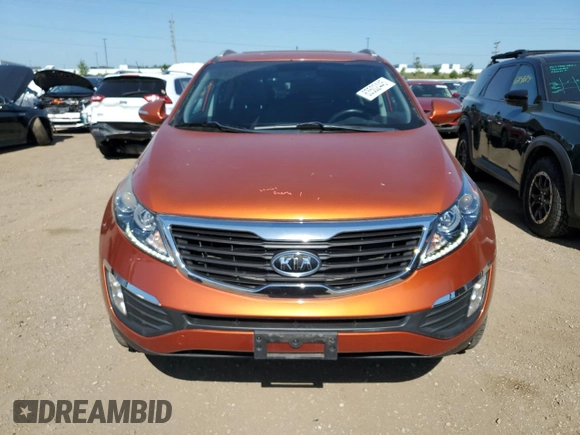 2011 Kia Sportage EX with VIN KNDPCCA25B7101455, listed as a Copart auction lot 63502445 with 93,274 mi miles and Salvage title. Bid and sale history available at DreamBid. Image 5.