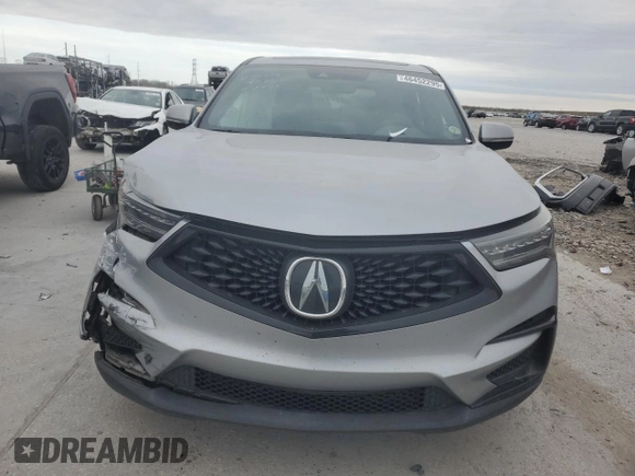 2019 Acura RDX w/A-Spec Pkg with VIN 5J8TC1H6XKL015501, listed as a Copart auction lot 46452295 with 62,276 mi miles and Salvage title. Bid and sale history available at DreamBid. Image 5.