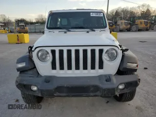 2020 Jeep Wrangler Unlimited Sport Altitude z VIN 1C4HJXDN5LW114561, wystawiony jako Copart lot #47169055 z przebiegiem 69 129 mil mil oraz Szkoda całkowita • Salvage title. Historia ofert i sprzedaży dostępna na DreamBid. Obrazek 5.