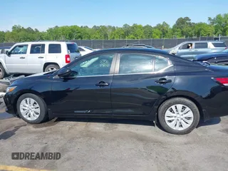 2020 Nissan Sentra S with VIN 3N1AB8BV4LY205923, listed as a IAAI auction lot 42060259 with 49,412 mi miles. Bid and sale history available at carsss.com. Image 14.