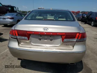 2008 Hyundai Azera Limited with VIN KMHFC46F18A282915, listed as a Copart auction lot 63642835 with 136,161 mi miles and Salvage title. Bid and sale history available at DreamBid. Image 6.