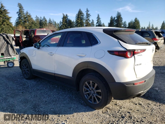 2020 Mazda CX-30 with VIN 3MVDMABL2LM134849, listed as a Copart auction lot 47198735 with 31,797 mi miles and Salvage Title. Bid and sale history available at DreamBid. Image 2.