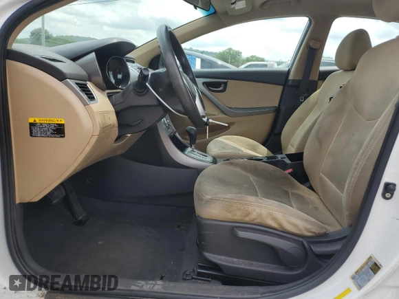 2011 Hyundai Elantra Limited z VIN 5NPDH4AE9BH045083, wystawiony jako Copart lot #60910325 z przebiegiem 217 356 mil mil oraz Szkoda całkowita • Salvage title. Historia ofert i sprzedaży dostępna na DreamBid. Obrazek 7.