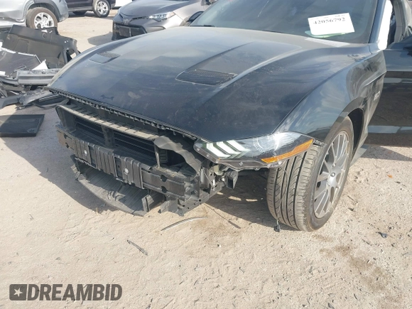 2023 Ford Mustang GT with VIN 1FA6P8CF1P5301948, listed as a IAAI auction lot 42056792 with 45,545 mi miles and . Bid and sale history available at DreamBid. Image 6.