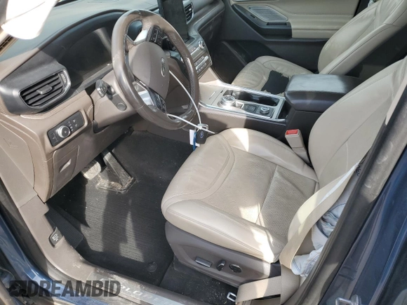 2020 Ford Explorer Platinum with VIN 1FM5K8HC0LGB52526, listed as a Copart auction lot 41888935 with 92,386 mi miles and Salvage Title. Bid and sale history available at carsss.com. Image 7.