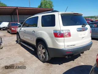 2010 GMC Acadia SLT2 z VIN 1GKLRNED7AJ111043, wystawiony jako IAAI lot #42311347 z przebiegiem 201 740 mil mil oraz . Historia ofert i sprzedaży dostępna na DreamBid. Obrazek 3.