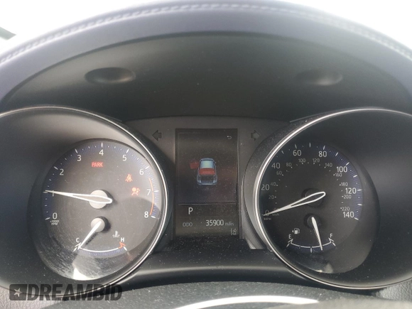 2022 Toyota C-HR XLE z VIN NMTKHMBX8NR141470, wystawiony jako Copart lot #55233465 z przebiegiem 35 900 mil mil oraz Szkoda całkowita • Salvage title. Historia ofert i sprzedaży dostępna na DreamBid. Obrazek 9.