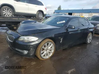 2011 BMW 5 Series 535i xDrive with VIN WBAFU7C55BC777545, listed as a Copart auction lot 86294104 with 155,315 mi miles and Clean Title. Bid and sale history available at DreamBid. Image 1.
