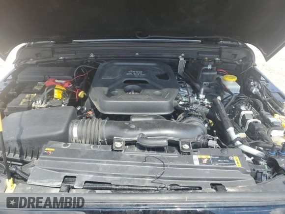 2021 Jeep Wrangler Unlimited Willys with VIN 1C4HJXDN0MW859686, listed as a Copart auction lot 56657725 with 49,984 mi miles and Salvage title. Bid and sale history available at DreamBid. Image 12.