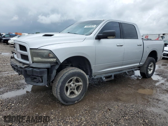 2012 Ram 1500 Sport with VIN 1C6RD7MT5CS123785, listed as a Copart auction lot 53954625 with 180,524 mi miles and Salvage title. Bid and sale history available at DreamBid. Image 1.