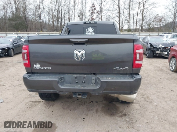 2019 Ram 2500 Laramie with VIN 3C6UR5NL9KG588980, listed as a IAAI auction lot 41299311 with 1 mi miles. Bid and sale history available at carsss.com. Image 15.