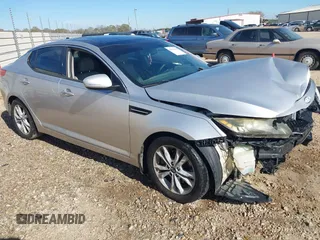 2011 Kia Optima EX with VIN KNAGN4A62B5147448, listed as a IAAI auction lot 41823132 with 219,412 mi miles and . Bid and sale history available at carsss.com. Image 1.
