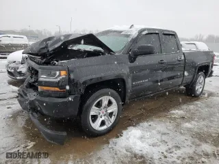 2016 Chevrolet Silverado 1500 Custom with VIN 1GCVKPEC9GZ317941, listed as a Copart auction lot 44602165 with 156,670 mi miles and Non Repairable. Bid and sale history available at carsss.com. Image 1.