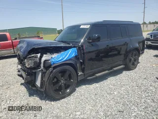 2025 Land Rover Defender X-Dynamic SE with VIN SALE2FEU9S2389039, listed as a Copart auction lot 57207885 with 837 mi miles and Salvage title. Bid and sale history available at DreamBid. Image 1.