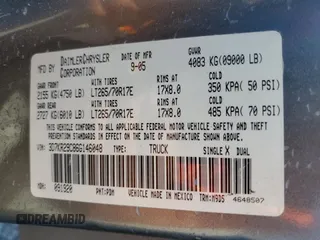 2006 Dodge Ram 2500 SLT with VIN 3D7KR29C86G146048, listed as a Copart auction lot 72478674 with 197,154 mi miles and Salvage Title. Bid and sale history available at carsss.com. Image 13.